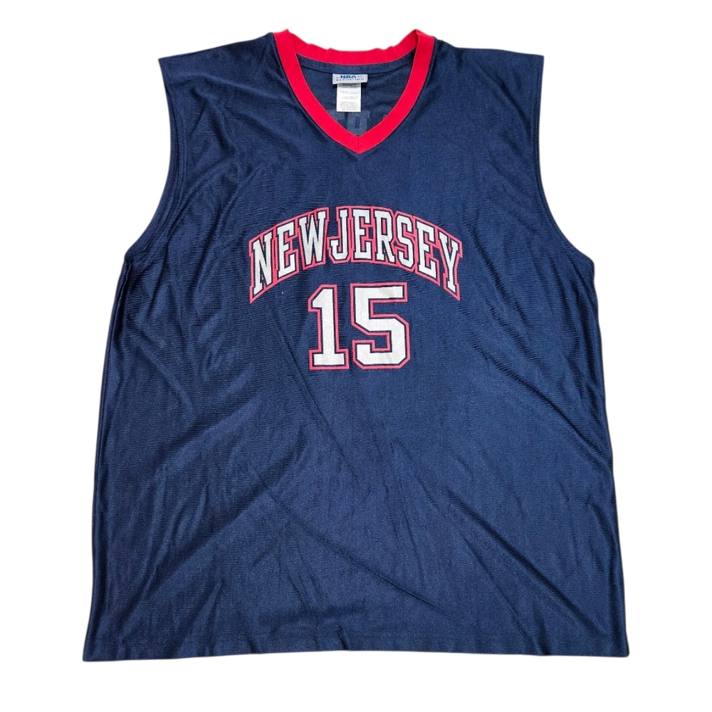 Vince Carter #15 New Jersey Nets NBA Elevation Jersey – 2XL
